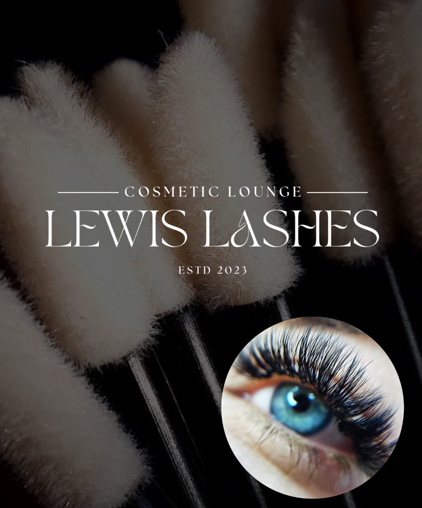 Wimpernstyling by Lewis Lashes